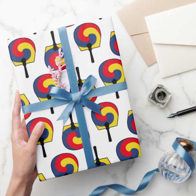 Papel De Presente Padrão Coreano (Presentear)