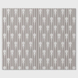 Papel De Presente Padrão da Cruz Afro Aygebam Lalibela
