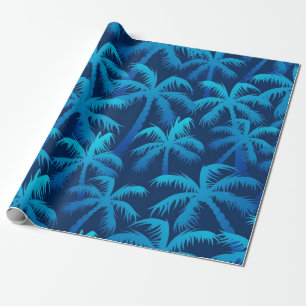Papel De Presente Padrão da palmeira