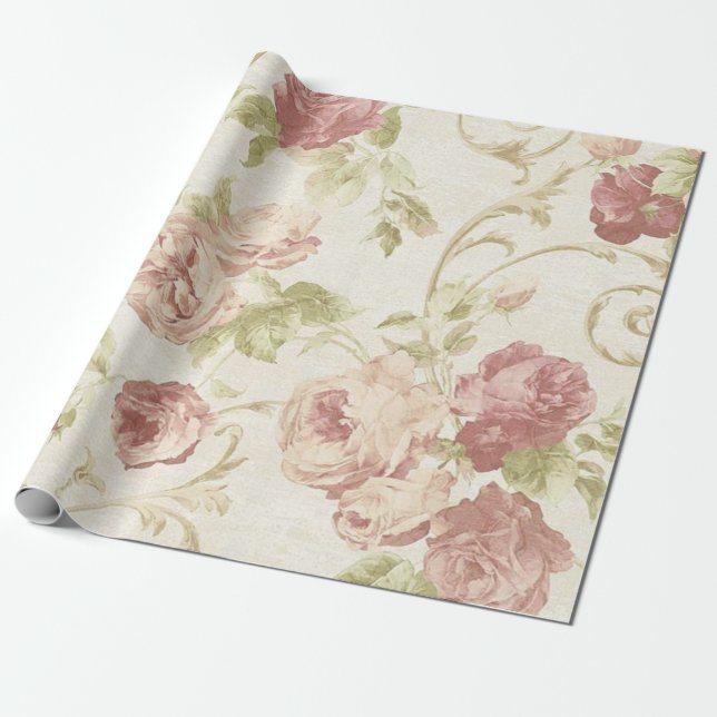 Papel De Presente Padrão da ventoinha (Desenrolado)