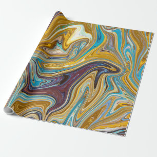 Papel De Presente Padrão de abstrato sem costura