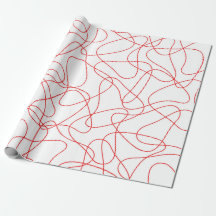 Padrão de Abstrato - vermelho e branco.