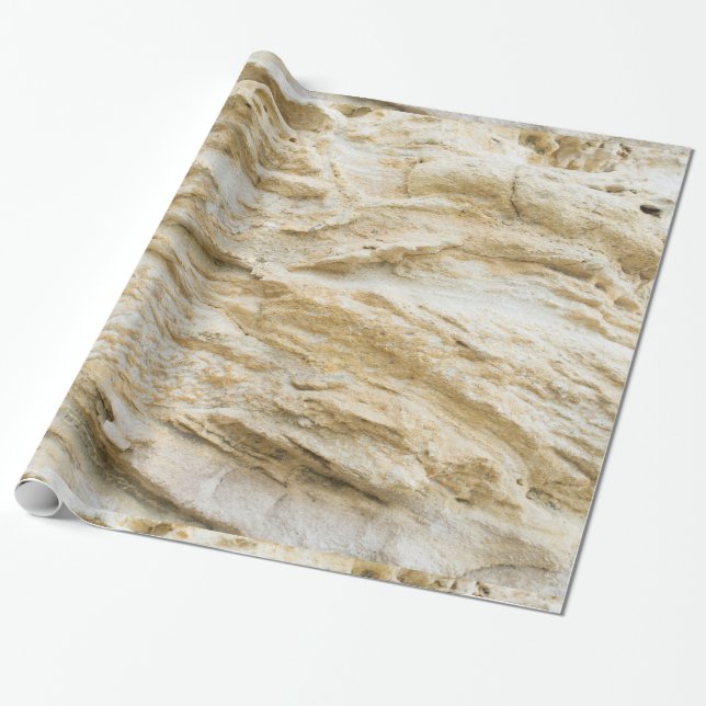 Papel De Presente Padrão de arenito (Desenrolado)