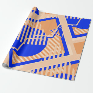 Papel De Presente Padrão De Arte Pop Invisível. Textura de cor abstr