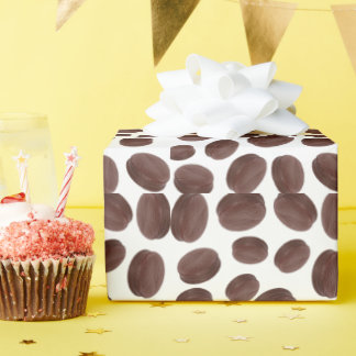 Papel De Presente Padrão de biscoito de chocolate