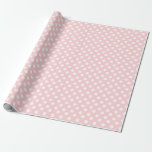 Papel De Presente Padrão de Bolinhas brancas e cor-de-rosa e pastel<br><div class="desc">Um popular esquema de cores para raparigas e mulheres de todas as idades, este padrão de bolinhas cor-de-rosa e branca pastel é uma escolha versátil a manter à mão para embalar pacotes e presentes bonito. É uma boa escolha para as festas de aniversário de meninas, chás de fraldas para receber...</div>