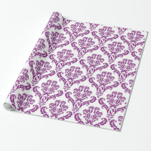 Padrão de Damasco Roxo