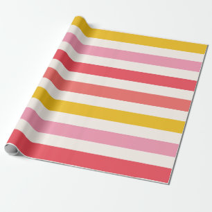Papel De Presente Padrão de distribuição de verão a frio