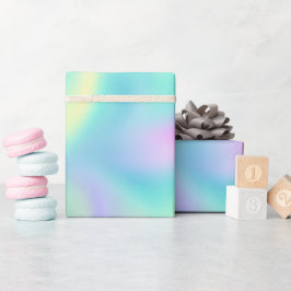 Papel De Presente Padrão de espirais Bonito de Pastel desfocadas com