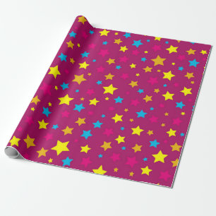 Papel De Presente Padrão de estrelas