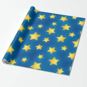 Papel De Presente Padrão de estrelas