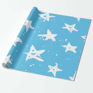 Papel De Presente Padrão de estrelas
