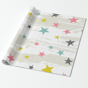 Papel De Presente Padrão de estrelas