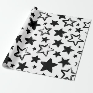 Papel De Presente Padrão de estrelas