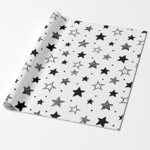 Papel De Presente Padrão de estrelas