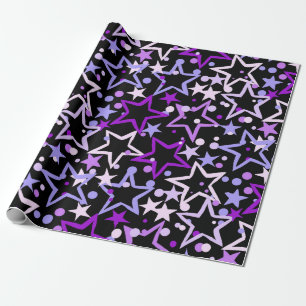 Papel De Presente Padrão de estrelas