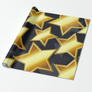 Papel De Presente Padrão de estrelas