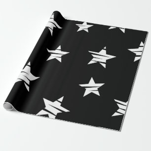Papel De Presente Padrão de estrelas
