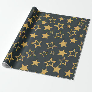 Papel De Presente Padrão de estrelas