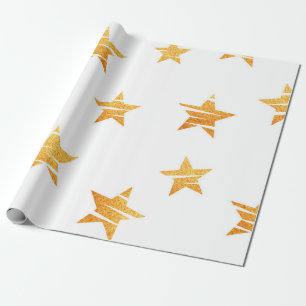 Papel De Presente Padrão de estrelas