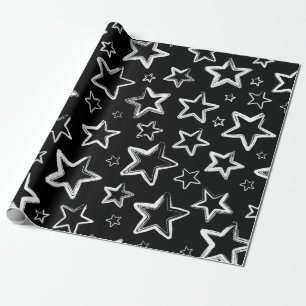 Papel De Presente Padrão de estrelas