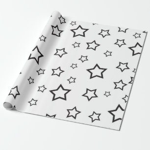 Papel De Presente Padrão de estrelas