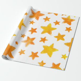 Papel De Presente Padrão de estrelas