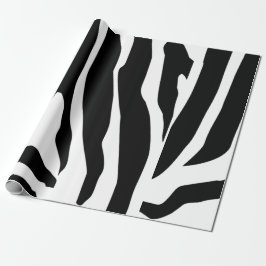 Papel De Presente Padrão de faixas de impressão zebra