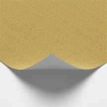 Padrão de Filigrana Dourado e Dourado