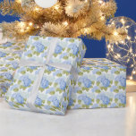Papel De Presente Padrão de Flores de Hidrelétrica Azul Elegante<br><div class="desc">Enrole seus presentes em eterno elegância com o Elegante Blue Hydrangea Flowers Pattern Wrapping Paper. Apresentando um delicado design floral em tons azuis suaves, este papel adiciona um toque sofisticado e encantador a qualquer presente. Perfeito para aniversários, casamentos, aniversários, e ocasiões especiais, melhora sua apresentação de presente com uma estética...</div>