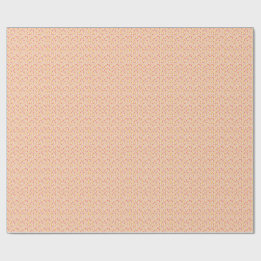 Papel De Presente Padrão de flores rosa e amarela