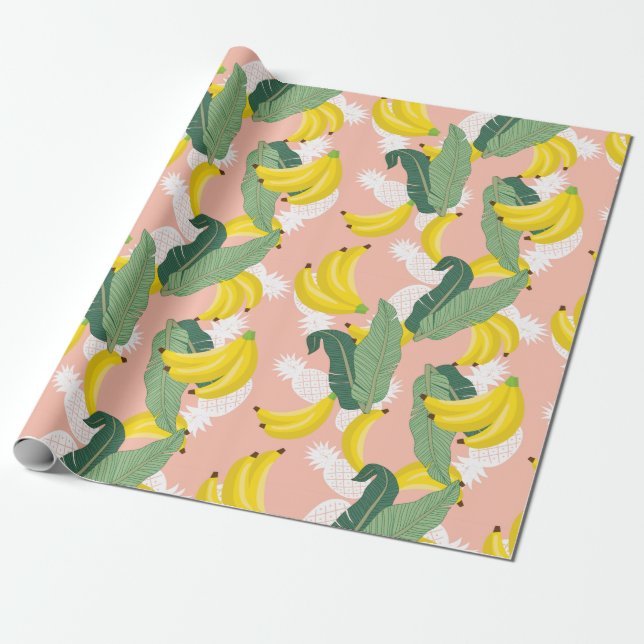 Papel De Presente Padrão de fruta (Desenrolado)