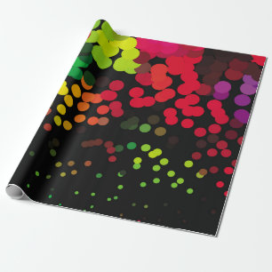 Papel De Presente padrão de fundo de meia-tona abstrato. Co geométri