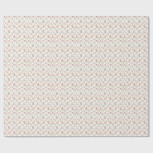 Papel De Presente Padrão de Gatinho Chibi Fofo - Design de Gatinho K