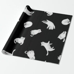 Papel De Presente Padrão de gato