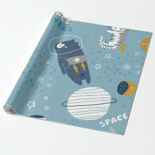 Papel De Presente Padrão de gato