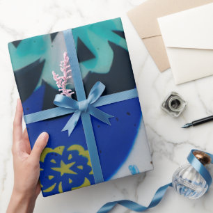 Papel De Presente Padrão de grafite