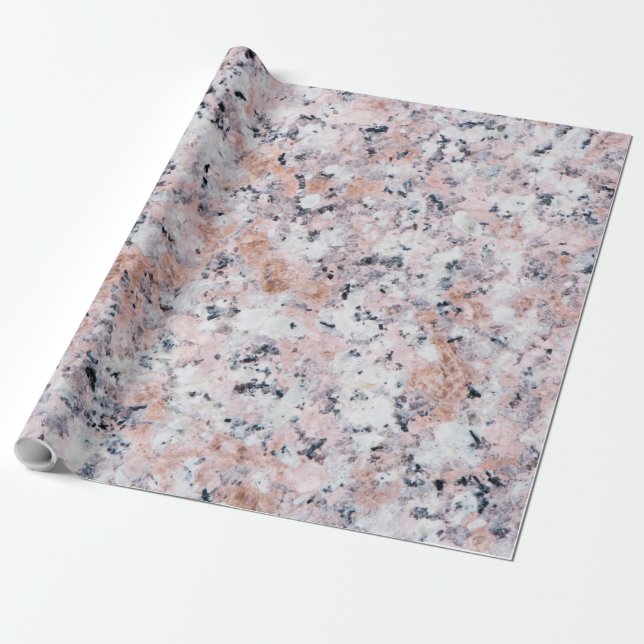 Papel De Presente Padrão de granito (Desenrolado)