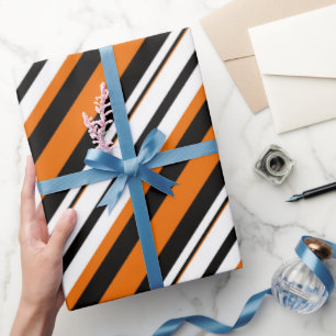 Papel De Presente Padrão de Halloween