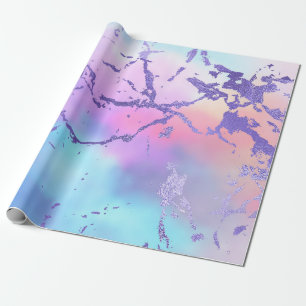 Papel De Presente Padrão de Impressão Abstrata de Aquarela de Cor Mi
