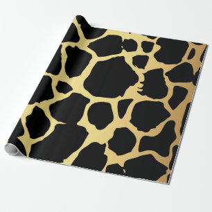 Papel De Presente Padrão de impressão animal