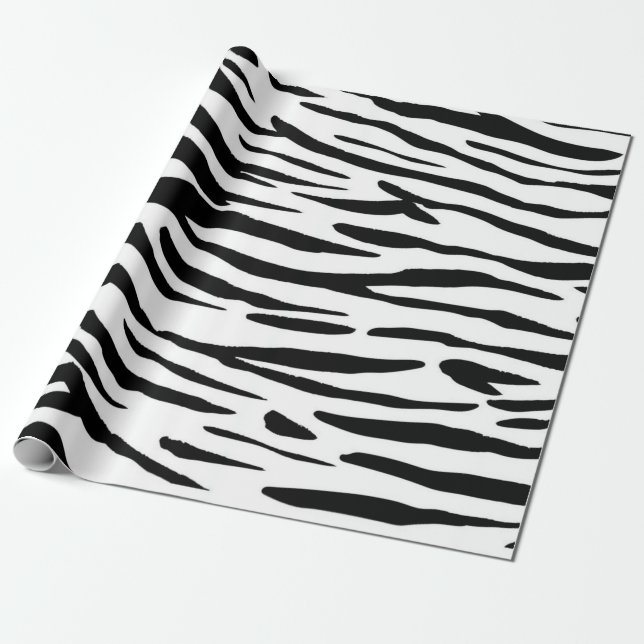 Papel De Presente Padrão de impressão animal (Desenrolado)