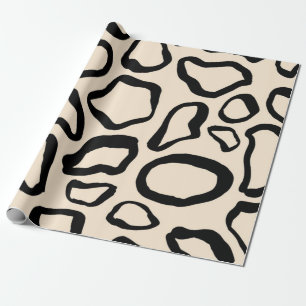 Papel De Presente Padrão de impressão animal