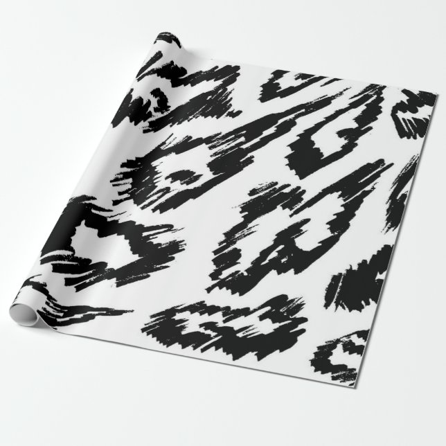 Papel De Presente Padrão de impressão animal (Desenrolado)