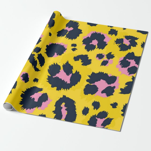 Papel De Presente Padrão de impressão animal (Desenrolado)
