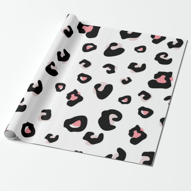 Papel De Presente Padrão de impressão animal (Desenrolado)