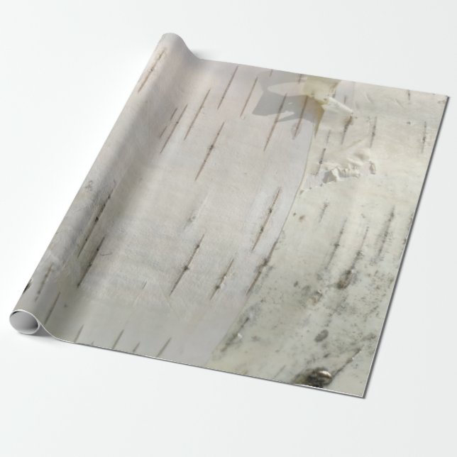 Papel De Presente Padrão de latido de aves (Desenrolado)