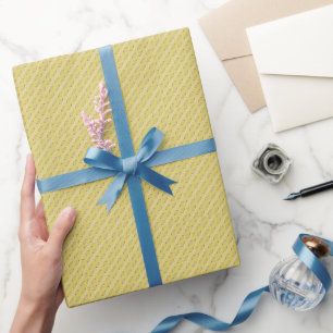 Papel De Presente Padrão de limão sem costura