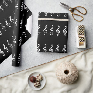 Papel De Presente Padrão de Limpeza de Tremores