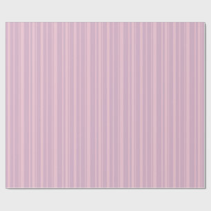 Papel De Presente Padrão de Linha Roxa e Rosa